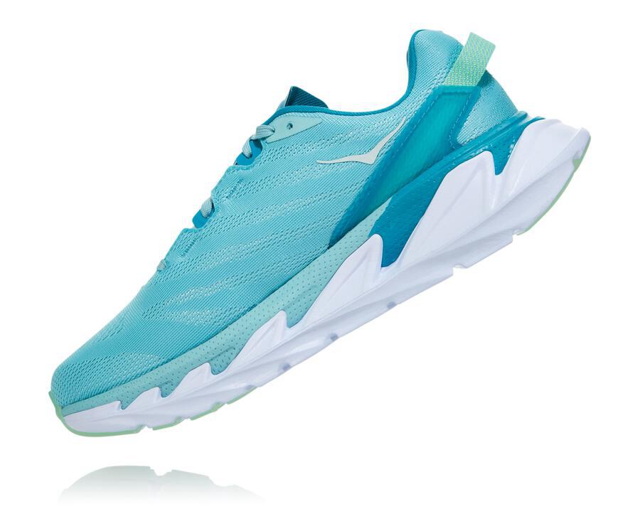 Hoka One One ランニングシューズ レディース 青 - Elevon 2 - IY8053179